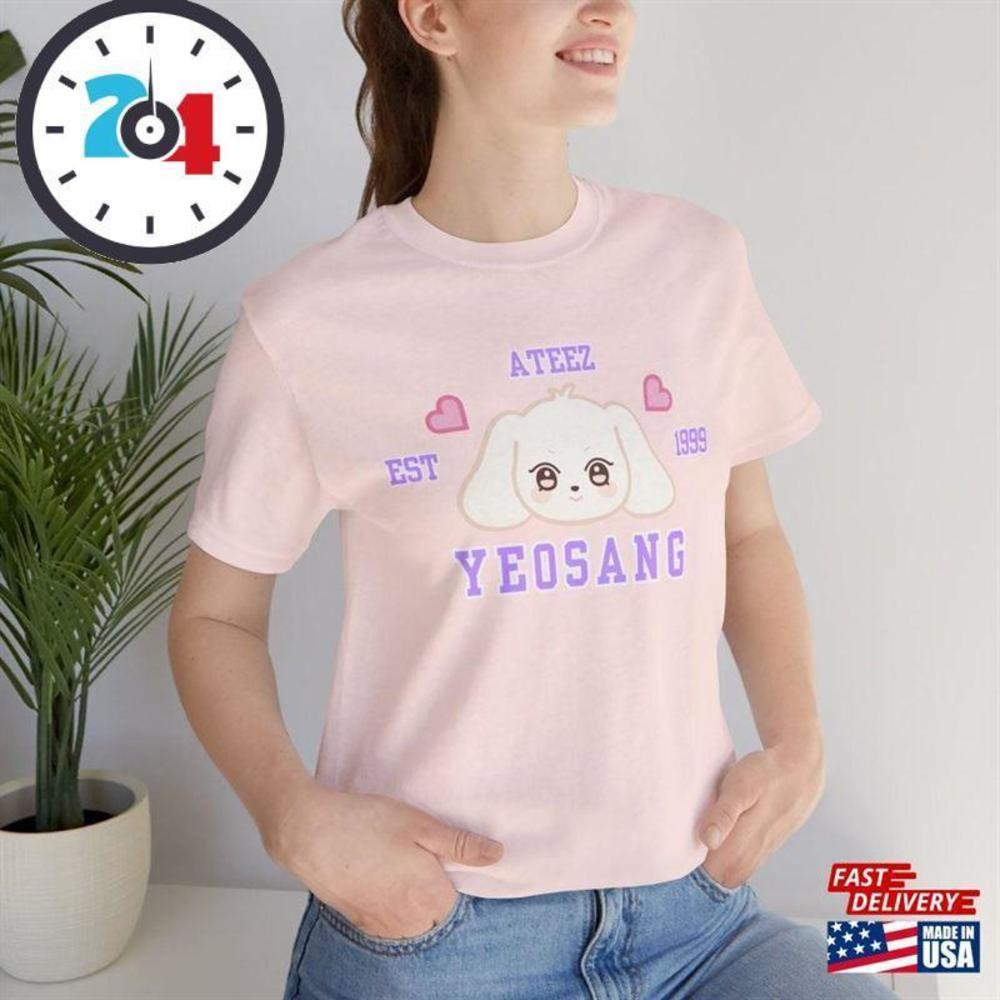 Aniteez Shirt Yeosang Cute Ateez  The World Ep Fin Will Album  Unisex